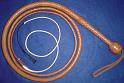 8ft Natural Tan 12 plait David Morgan Style Indiana Jones Bullwhip 1B